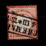 Deutsches Reich 21 a gestempelt geprüft Hennies BPP #DDL16