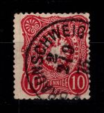 Deutsches Reich 33 aa gestempelt doppelt geprüft Wiegand BPP #DDL25