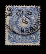 Deutsches Reich 34 b gestempelt geprüft Wiegand BPP #DDL26