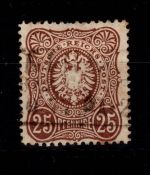 Deutsches Reich 35 b gestempelt geprüft Petry BPP #DDL27