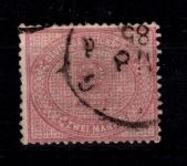 Deutsches Reich 37 b gestempelt tiefst geprüft Zenker BPP #DDL30