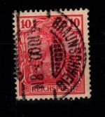 Deutsches Reich 56 c gestempelt tiefst geprüft Jäschke BPP #DDL60