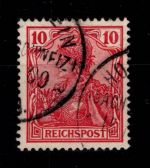 Deutsches Reich 56 b gestempelt tiefst geprüft Jäschke BPP #DDL61