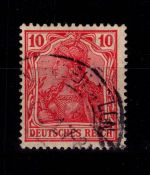 Deutsches Reich 86 II f gestempelt tiefst geprüft Oechsner BPP #DDL81