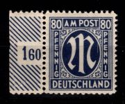 Bi-Zone 34 a Bz postfrisch geprüft Hettler BPP #DDN33