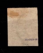 Sachsen 12 gestempelt geprüft Rismondo BPP, Mängel angeschnitten #DCT71