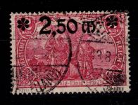 Deutsches Reich 118 b gestempelt tiefst geprüft Oechsner BPP #DDM04