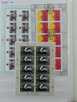 BRD Bund 85 Stück 10er Bögen gestempelt, 33 ** im Einsteckalbum #MA377