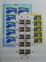 BRD Bund 85 Stück 10er Bögen gestempelt, 33 ** im Einsteckalbum #MA377