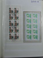 BRD Bund 85 Stück 10er Bögen gestempelt, 33 ** im Einsteckalbum #MA377