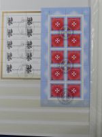 BRD Bund 85 Stück 10er Bögen gestempelt im Einsteckalbum #MA378