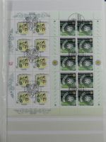 BRD Bund 85 Stück 10er Bögen gestempelt im Einsteckalbum #MA378