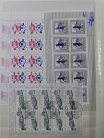 BRD Bund 85 Stück 10er Bögen gestempelt im Einsteckalbum #MA378