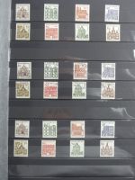 BRD Bund Berlin Ecken, BZ usw. Gebäude I im Einsteck-Album #MA393