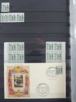 BRD Bund Berlin Ecken, BZ usw. Gebäude I im Einsteck-Album #MA393