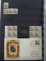 BRD Bund Berlin Ecken, BZ usw. Gebäude I im Einsteck-Album #MA393