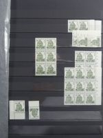 BRD Bund Berlin Ecken, BZ usw. Gebäude I im Einsteck-Album #MA393