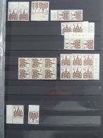 BRD Bund Berlin Ecken, BZ usw. Gebäude I im Einsteck-Album #MA393