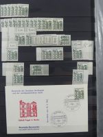 BRD Bund Berlin Ecken, BZ usw. Gebäude I im Einsteck-Album #MA393