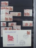 BRD Bund Berlin Ecken, BZ usw. Gebäude I im Einsteck-Album #MA393