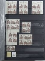 BRD Bund Berlin Ecken, BZ usw. Gebäude I im Einsteck-Album #MA393