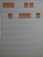 SBZ Lagerbuch Thüringen im Einsteck-Album #MA398