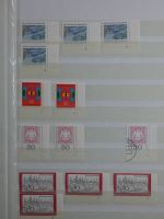 BRD Bund Marken mit Formnummern im Einsteck-Album #MA400