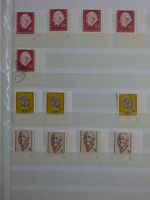 BRD Bund Marken mit Formnummern im Einsteck-Album #MA400