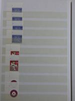 BRD Bund Marken mit Formnummern im Einsteck-Album #MA400