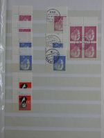 BRD Bund Marken mit Formnummern im Einsteck-Album #MA400