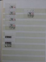 BRD Bund Marken mit Formnummern im Einsteck-Album #MA400