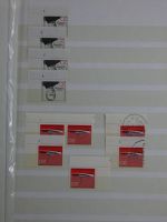 BRD Bund Marken mit Formnummern im Einsteck-Album #MA400