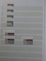 BRD Bund Marken mit Formnummern im Einsteck-Album #MA400