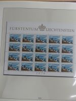Liechtenstein Kleinbogenmappe im Lindner T falzlos Vordruck #MA403