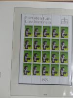 Liechtenstein Kleinbogenmappe im Lindner T falzlos Vordruck #MA403