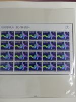 Liechtenstein Kleinbogenmappe im Lindner T falzlos Vordruck #MA403