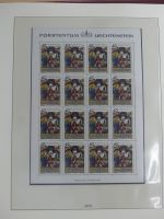Liechtenstein Kleinbogenmappe im Lindner T falzlos Vordruck #MA403