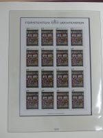 Liechtenstein Kleinbogenmappe im Lindner T falzlos Vordruck #MA403