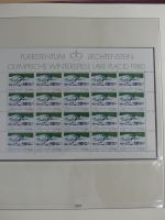 Liechtenstein Kleinbogenmappe im Lindner T falzlos Vordruck #MA403