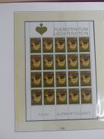 Liechtenstein Kleinbogenmappe im Lindner T falzlos Vordruck #MA403