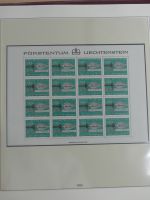 Liechtenstein Kleinbogenmappe im Lindner T falzlos Vordruck #MA403