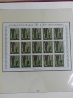 Liechtenstein Kleinbogenmappe im Lindner T falzlos Vordruck #MA403