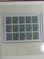 Liechtenstein Kleinbogenmappe im Lindner T falzlos Vordruck #MA403