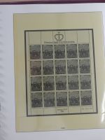 Liechtenstein Kleinbogenmappe im Lindner T falzlos Vordruck #MA403