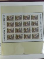Liechtenstein Kleinbogenmappe im Lindner T falzlos Vordruck #MA403
