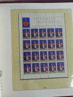 Liechtenstein Kleinbogenmappe im Lindner T falzlos Vordruck #MA403
