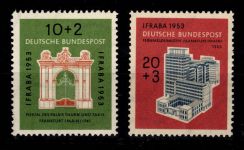 BRD Bund 171-172 postfrisch geprüft Schlegel BPP #DDC60