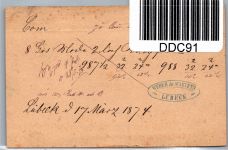 Deutsches Reich P 1 auf Brief Hufeisenstempel Lübeck #DDC91