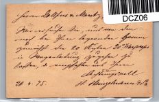 Deutsches Reich P 5 als Ganzsache mit Hufeisenstempel Mühlheim #DCZ06