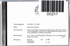 Preußen 16 gestempelt mit Hufeisenstempel Elberfeld Spalink 12/3 #DCZ17